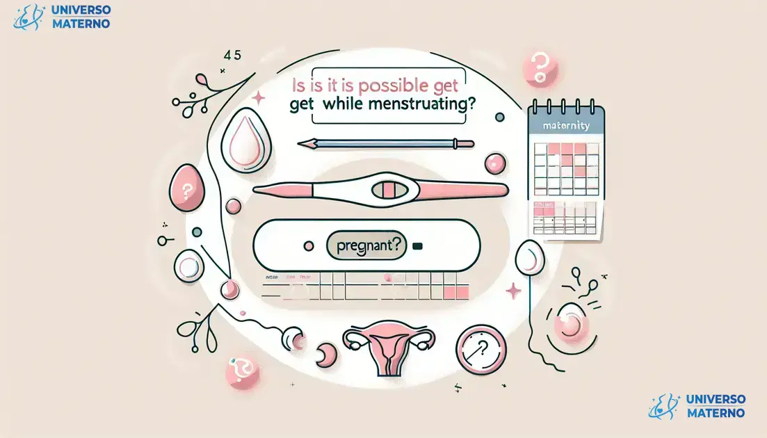 é possivel engravidar menstruada